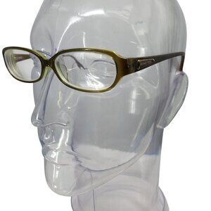 Michael Kors M2660 Green Plastic Eyeglass Frames 52-18-140 Olive Rectangle